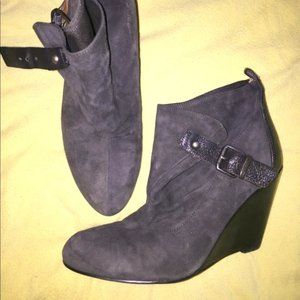 Nine West Wedge Booties / Ankle Boots